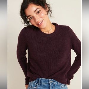 Cozy Textured Crew-Neck Sweater